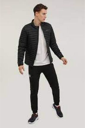 کاپشن مشکی مردانه Boxy Lumberjack - کد 776572628