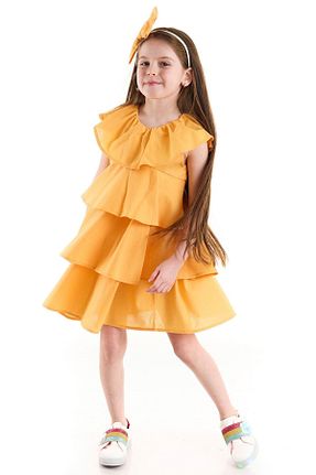 لباس نارنجی بچه گانه بافتنی Colorinas - کد 272772787