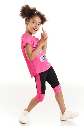 ساق شلواری صورتی بچه گانه بافتنی Colorinas - کد 694979795