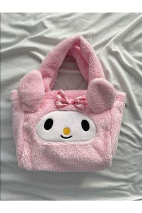 اسباب بازی مخملی صورتی بچه گانه 25 cm Halis Ticaret - کد 646383668