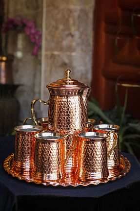 سینی قرمز مس ANTEPSEPETİ - کد 691234068