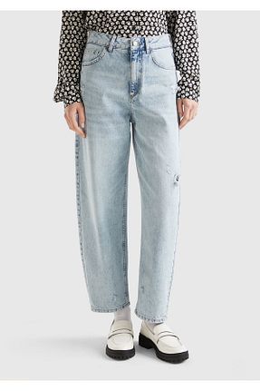 شلوار آبی زنانه پارچه United Colors of Benetton - کد 763116123