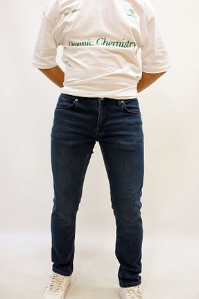 شلوار جین آبی مردانه پاچه تنگ Twister Jeans - کد 855777005