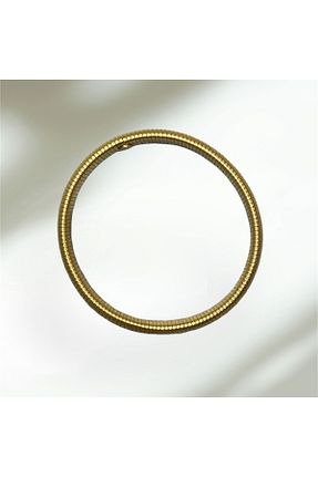 دستبند استیل (فولاد) طلائی زنانه استیل (فولاد) Ülker Kardeşler Bijuteri - کد 855791277