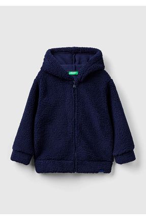 سوئیشرت سرمه ای بچه گانه ساده United Colors of Benetton - کد 762910062