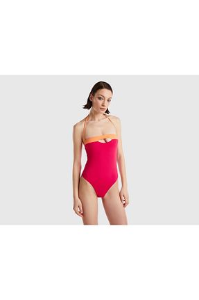مایو قرمز زنانه پلی استر United Colors of Benetton - کد 735526647