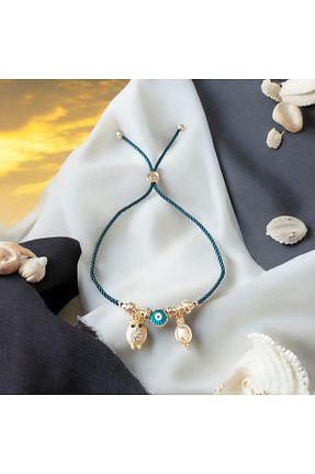 دستبند جواهر سبز زنانه زیرکن toptanhanem - کد 855809436