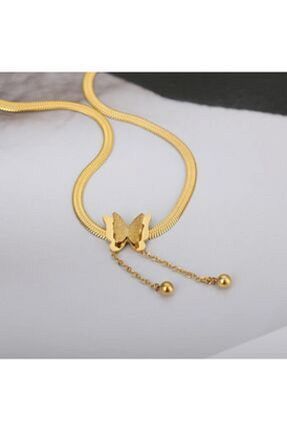 گردنبند استیل ( فولاد ) رنگی زنانه استیل (فولاد) NOVAFACE - کد 855842163