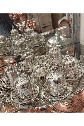 فنجان قهوه مس 6 نفره 80 ml کد 826391083