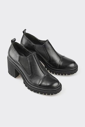 کفش اسنیکر مشکی زنانه چرم اصل Elle - کد 855911366