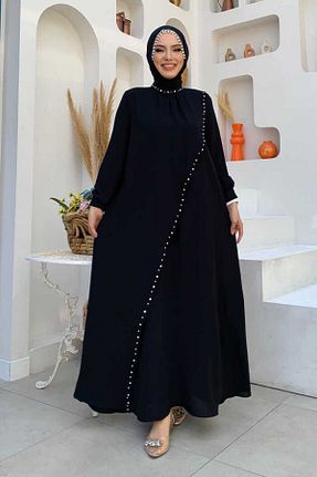 لباس حجاب مشکی زنانه اسلیم فیت Bym Fashion - کد 855951824
