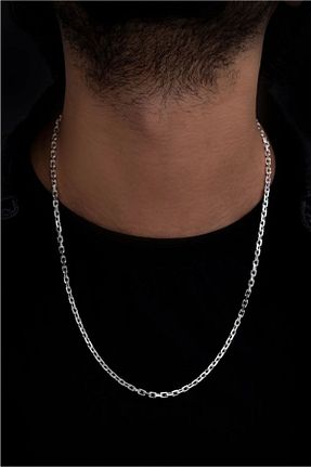 گردنبند نقره سفید زنانه 925 عیار Silver Self - کد 855953207
