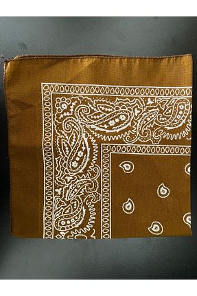 باندانا قهوه ای پنبه ای Gülerbandana by yunus güler - کد 302774901