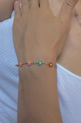 دستبند جواهر زنانه فلزی ARASKO - کد 856025283