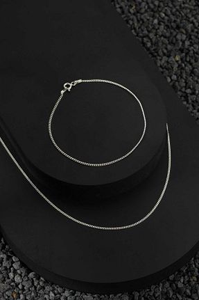 ست نقره زنانه زیرکن Sterling Silver - کد 843735726