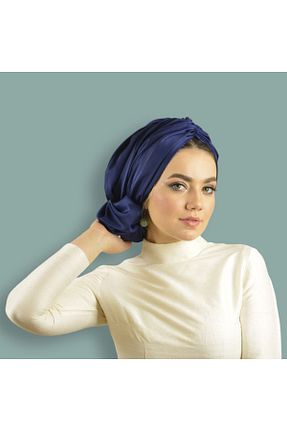 کلاه شنای حجاب سرمه ای زنانه Bitter Colors - کد 458774749