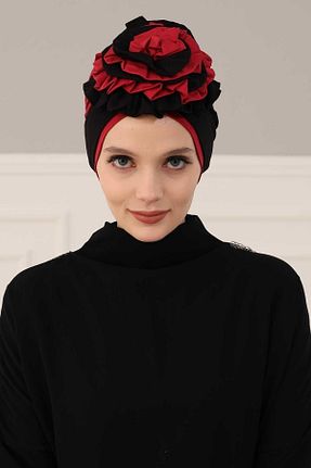 کلاه شنای حجاب مشکی زنانه Aisha