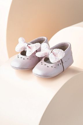 بابت بنفش بچه گانه چرم خالص Banamio - کد 856046099