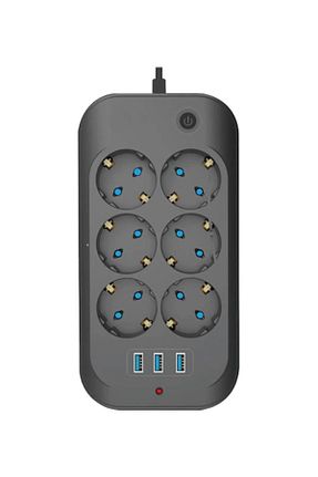 کابل افزودنی پریز گروهی طوسی 3 SMAYLİNG - کد 855770417