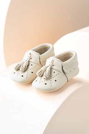 بابت بژ بچه گانه چرم خالص Banamio - کد 856048236
