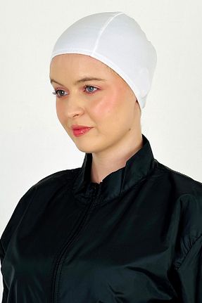 کلاه شنا سفید eccmoda - کد 856079186