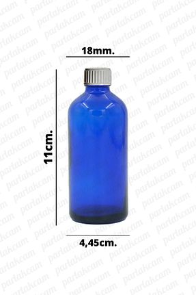 ظرف نگهداری آبی شیشه parlakcam - کد 856079009