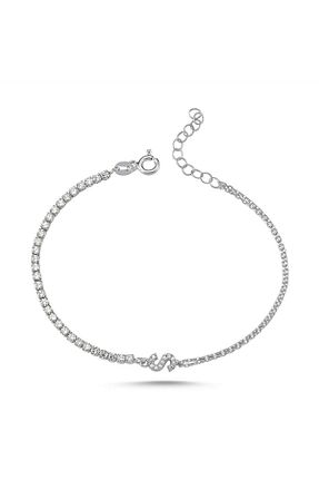 دستبند نقره زنانه 925 عیار Bulvardi - کد 118095608