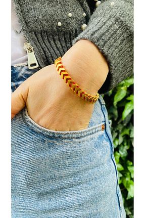 دستبند جواهر متالیک زنانه زیرکونیوم elamindunyasi - کد 829112157
