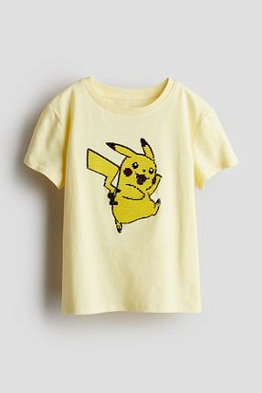 تیشرت زرد بچه گانه رگولار Zeyder Kids - کد 856168959