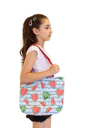 کیف ساحلی آبی بچه گانه پلی استر ICONE BAG - کد 849995004