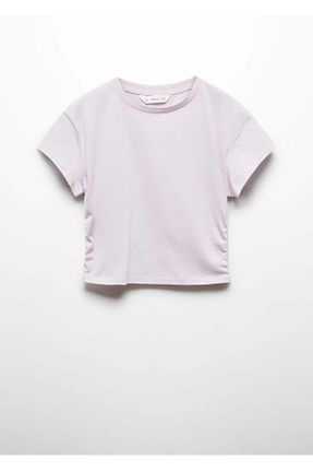 تیشرت بنفش بچه گانه رگولار MANGO Kids - کد 831214773