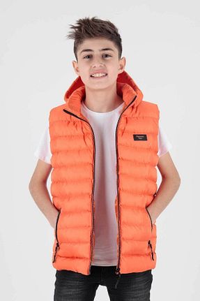 جلیقه نارنجی بچه گانه رگولار AHENGİM - کد 635031442
