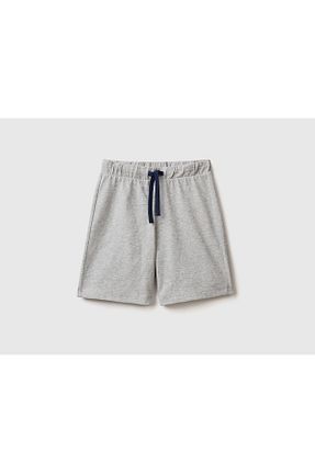 شلوارک و برمودا طوسی بچه گانه رگولار United Colors of Benetton - کد 730692785