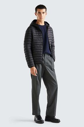 کاپشن مشکی مردانه رگولار United Colors of Benetton - کد 763115052