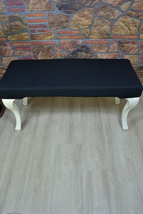 پوف و نیمکت مشکی 40 x 100 kılıfteks - کد 353949223