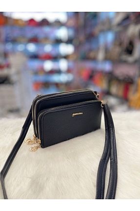 کیف دوشی مشکی زنانه چرم مصنوعی Pandora Bags - کد 855844289