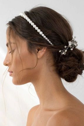 تاج سفید زنانه PRVT - کد 855881912