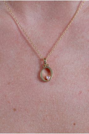 گردنبند نقره زرد زنانه 925 عیار VESTA JEWELRY - کد 855892611