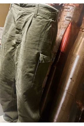 شلوار خاکی زنانه پارچه kho military design - کد 813042189