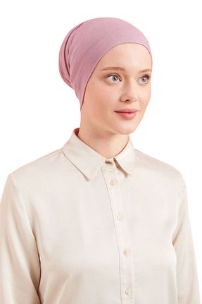 کلاه شنای حجاب بنفش زنانه Melodi Scarf - کد 855957275
