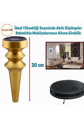 پایه مبل طلائی Badem10 - کد 855981049
