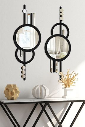 محصول دکوراسیون دیوار مشکی چوب AHWART - کد 854802312