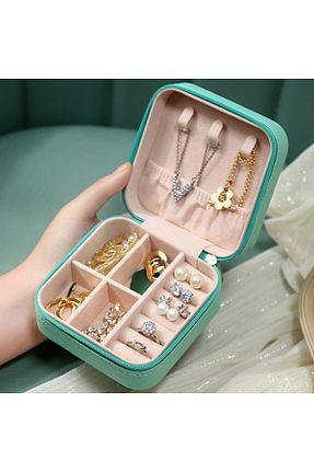نظم دهنده جواهرات و آرایش آبی پارچه Genel Markalar - کد 775567608