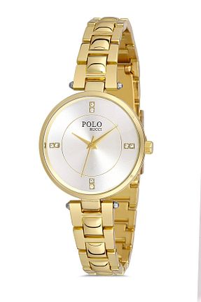 ساعت مچی طلائی زنانه 31-35 میلی متر POLO Rucci - کد 297413211