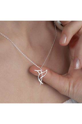 گردنبند نقره طلائی زنانه 925 عیار DECOVIENO - کد 843411858