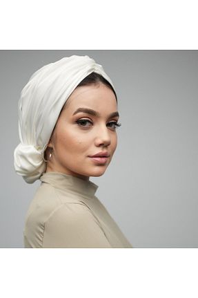 کلاه شنای حجاب سفید زنانه Bitter Colors - کد 765706162