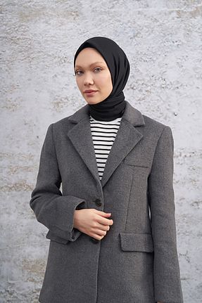 روسری مشکی پلی استر ARMANDA - کد 855989462