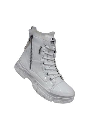 بوت سفید زنانه ضد آب پاشنه پر پاشنه کوتاه ( 4 - 1 cm ) Gore-Tex مقاوم در برابر آب کد 363820468