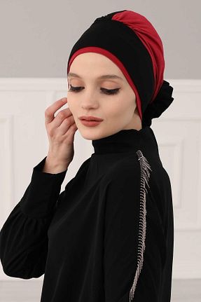 کلاه شنای حجاب مشکی زنانه Aisha