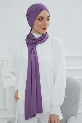 کلاه شنای حجاب بنفش زنانه Ayşe Tasarım - کد 285646986